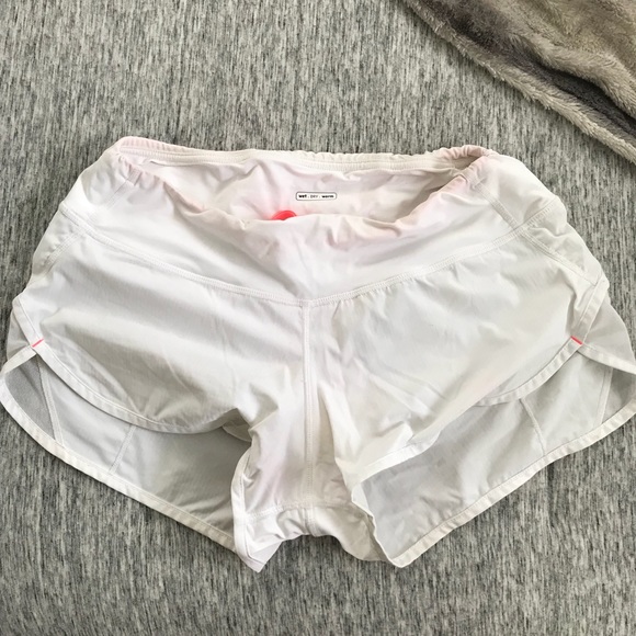 can you bleach white lululemon shorts